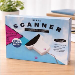 Vintage Dexxa Handheld OCR Scanner 1992 NIB Sealed w/ Software DOS